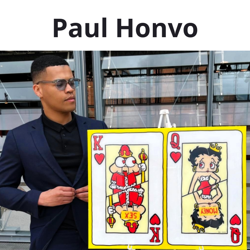 Paul Honvo artiste pop francais - interview de blogdelart.be