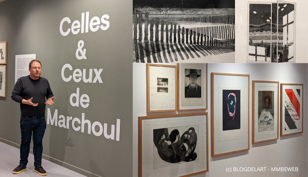 exposition celles et ceux de Marchoul au centre de la gravure à La Louvière